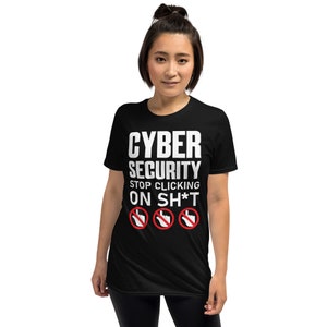 Short-Sleeve Cyber Security Unisex T-Shirt