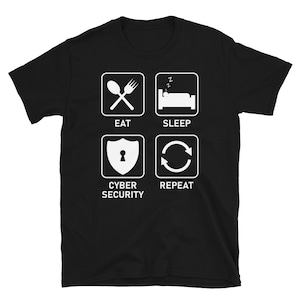 Short-Sleeve Cyber Security Lifestyle T-Shirt