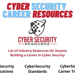 Cyber Security Career Resource List