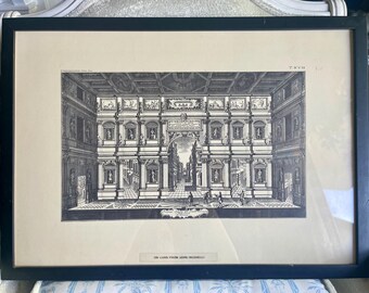 Teatro Olimpico Stage Print, Gilberto Padovan Editore
