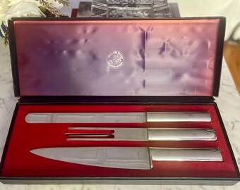 Carving Knives Set Boda Nova Stainless Caesars Palace Mikael Björnstjerna Sweden