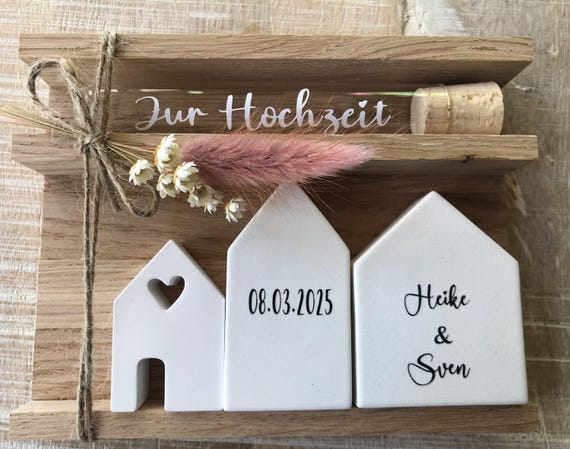 Geldgeschenk-Verpackung Hochzeit, Geschenk Geld Brautpaar, personalisiertes Hochzeitsgeschenk, originelle Geldgeschenkverpackung