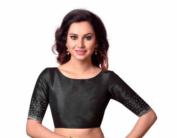 boat neck wedding blouse