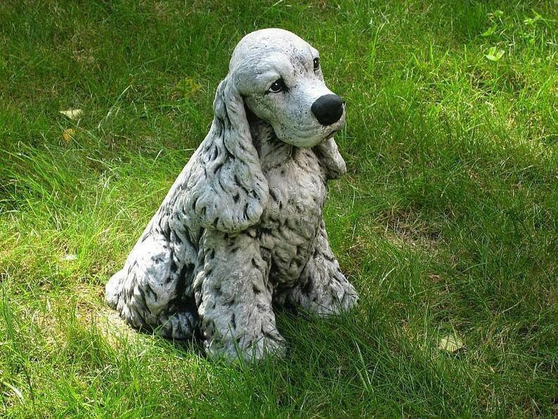 Concrete Dog Statues for sale Only 3 left at 60