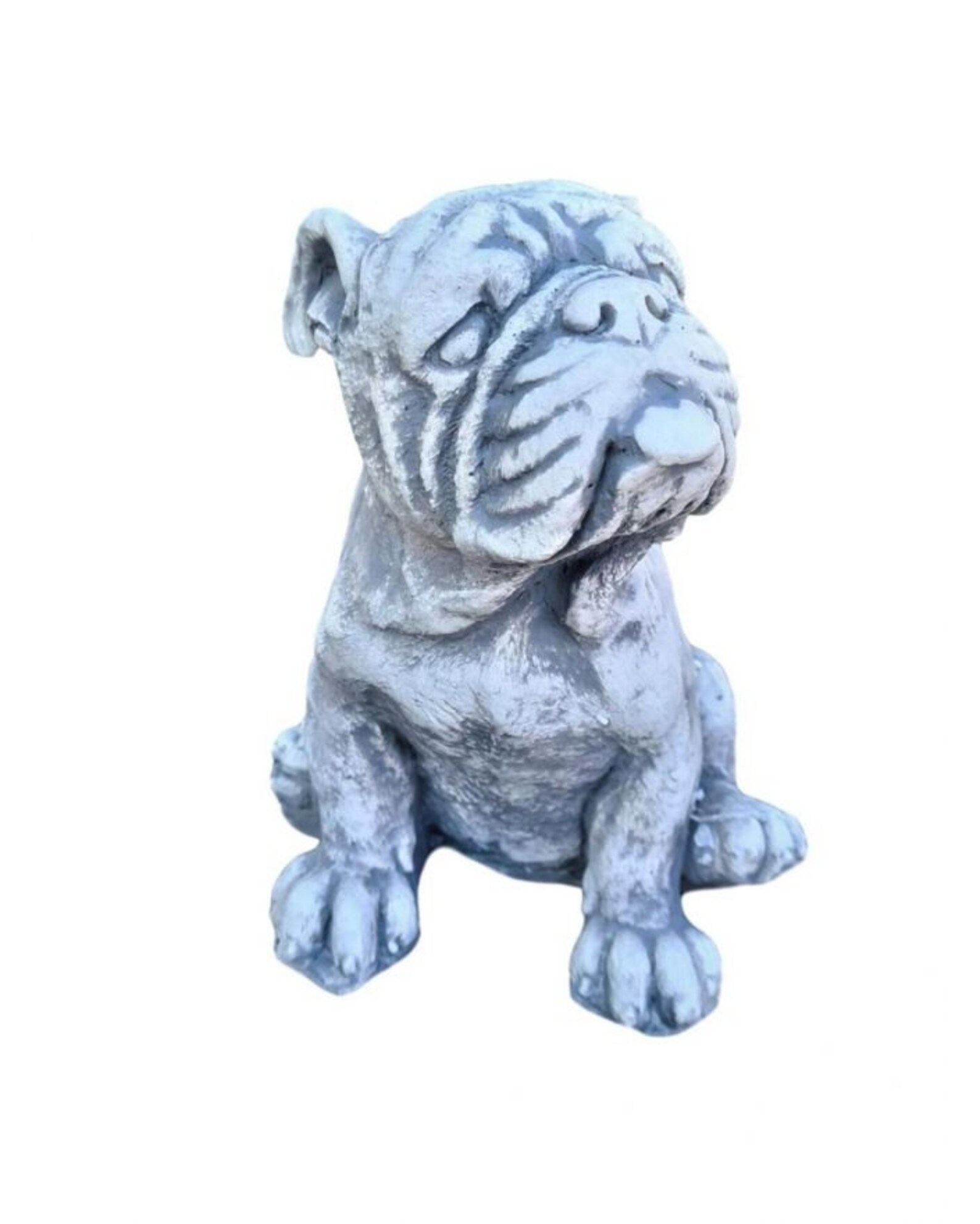 Boxer Dog Statue Boxer Garden Statue Concrete Boxer Statue Etsy