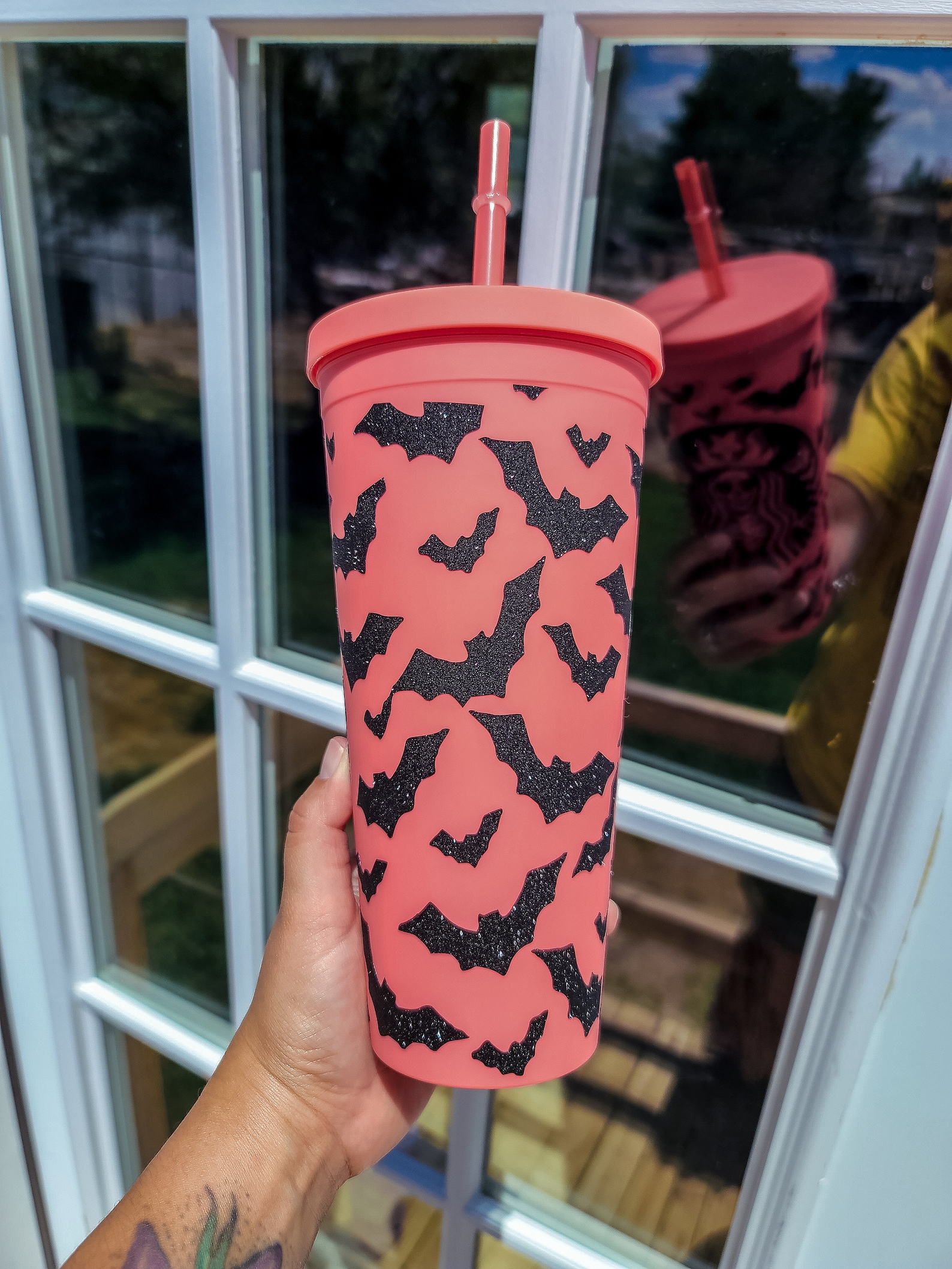 Starbucks Halloween Tumbler Etsy