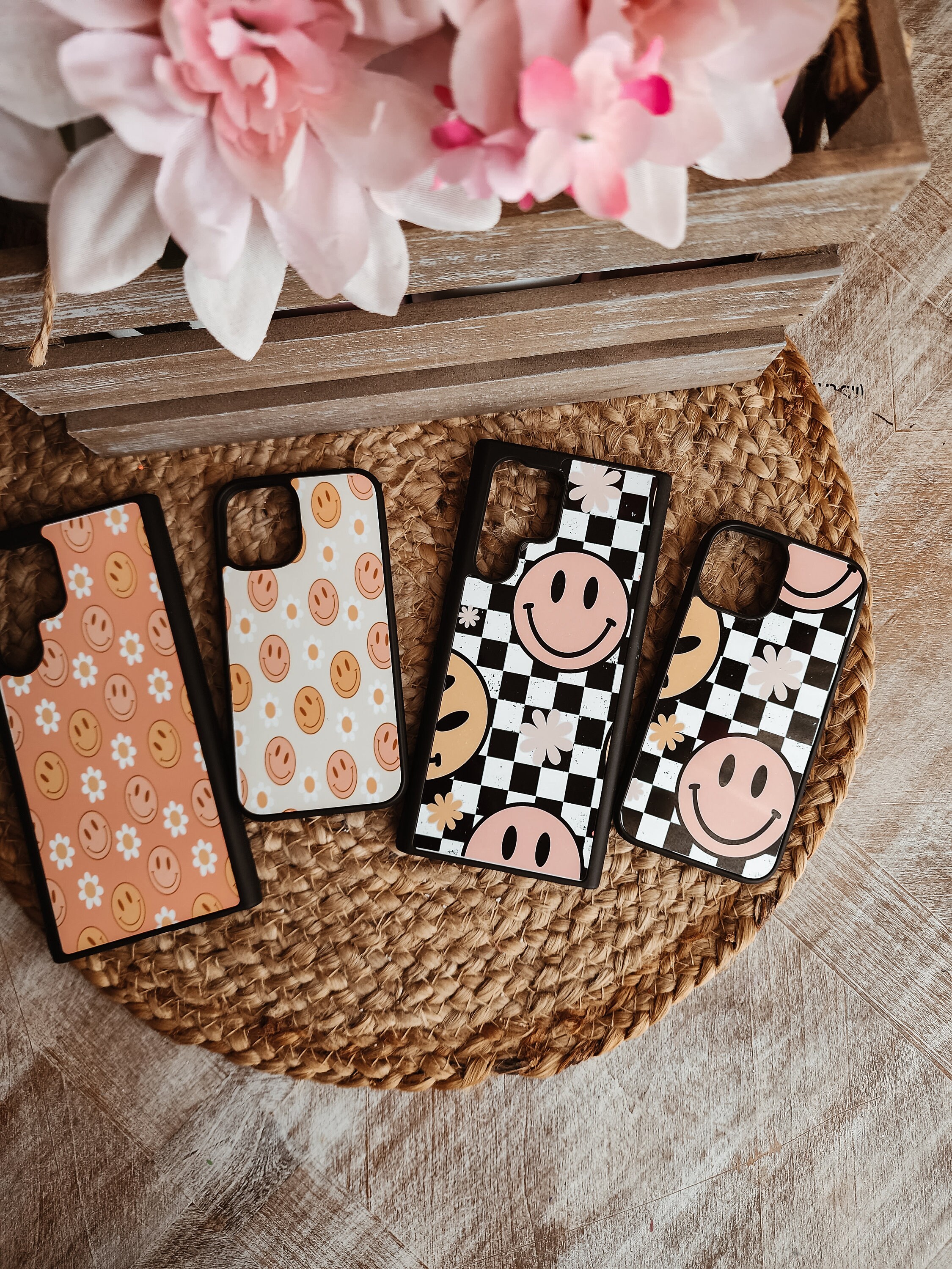 Phone case | Smiley phone case | Retro phone case | Personalized phone case