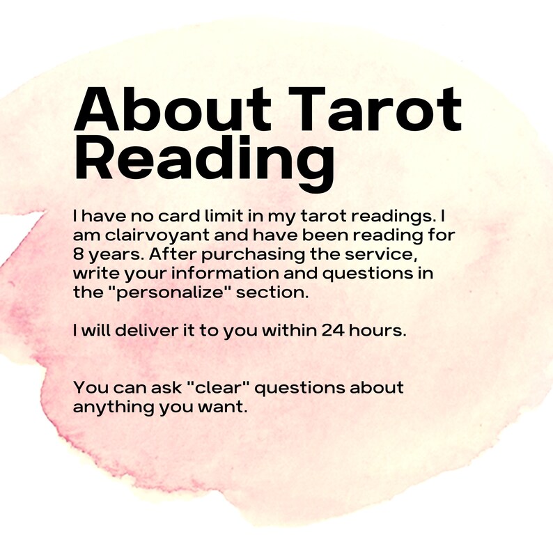 3 Questions Tarot Reading , Same Day Reading , Psychic Reading