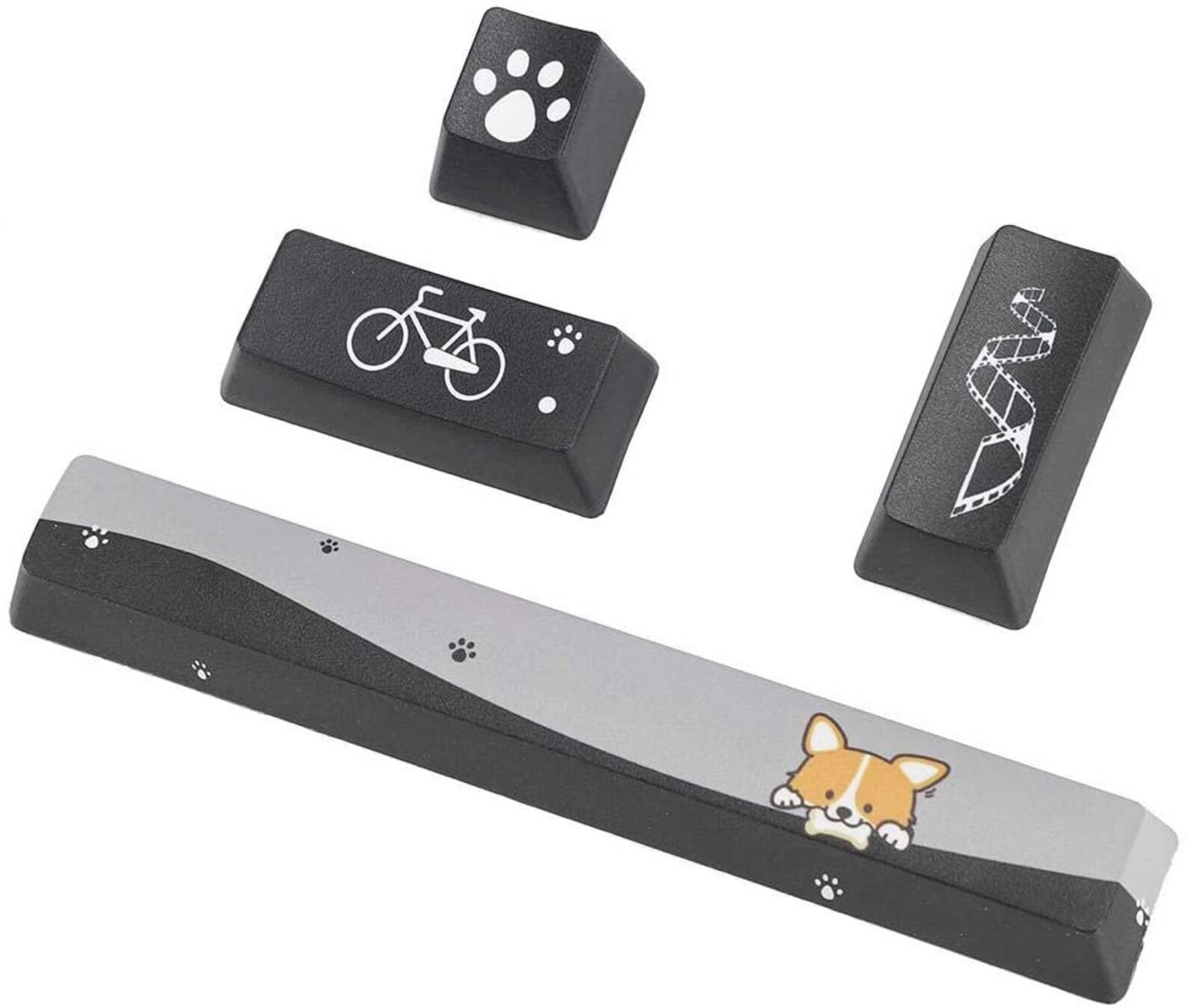 Black Dogs Keycaps Etsy