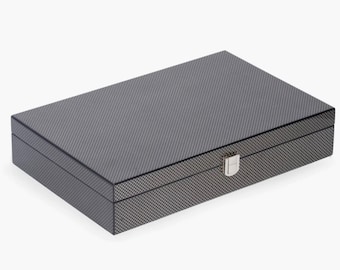 Carbon Fiber Poker Set