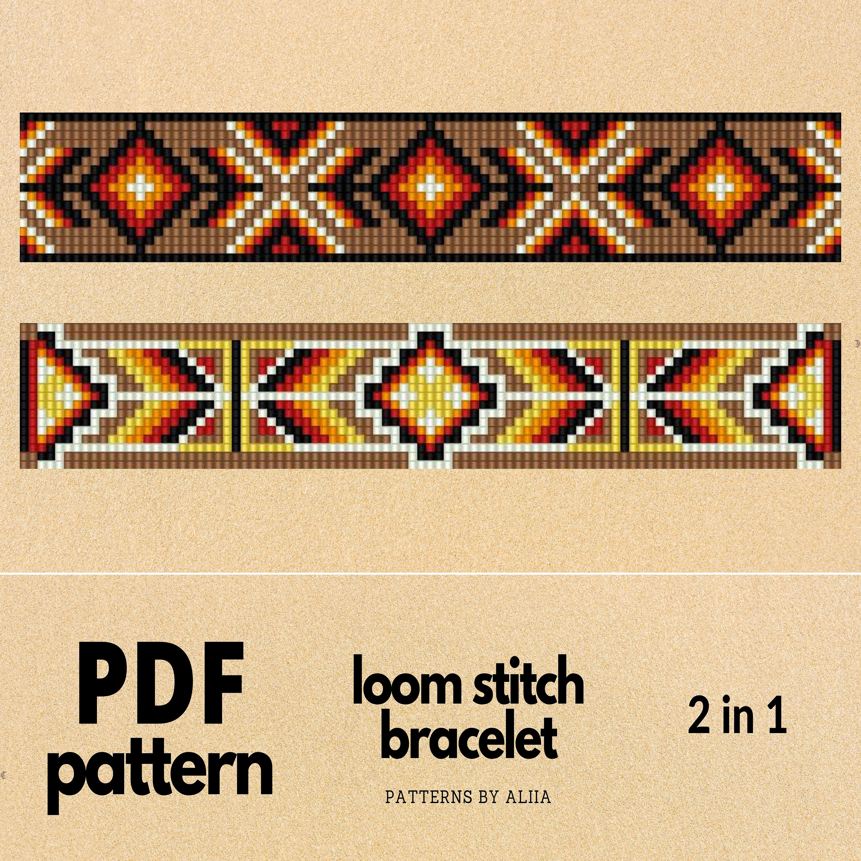 Kit Métier à Tisser De Perles Amérindiennes + Perles Supplémentaires Et Cordon - Métal - Modèle 1012-24