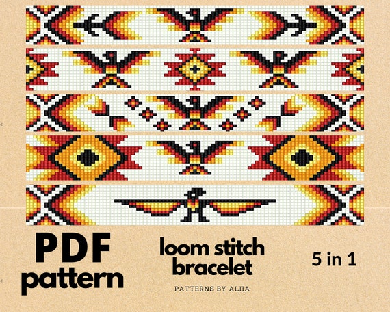 Bead embroidery patterns, Native beading patterns, Beading patterns