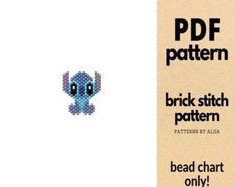 Sticht Pattern: Brick Stitch (PDF Pattern)