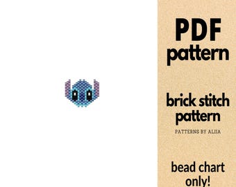 Sticht Pattern: Brick Stitch (PDF Pattern)