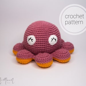 Flippy the Octopus (Amigurumi Crochet Pattern)