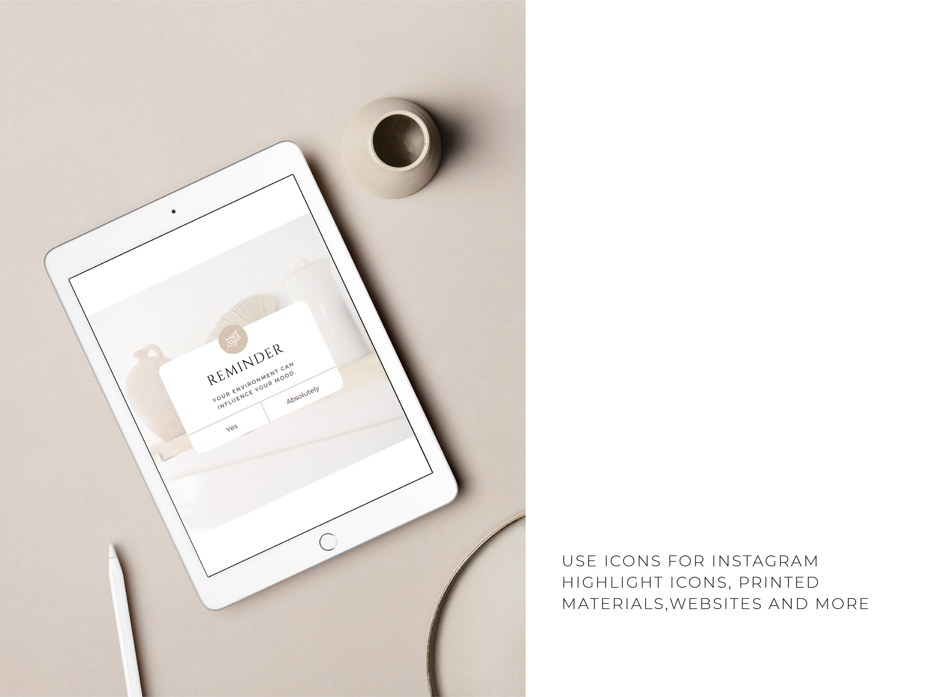 Boho Interior Design Social Media Templates: Canva Editable (PNG) - Etsy