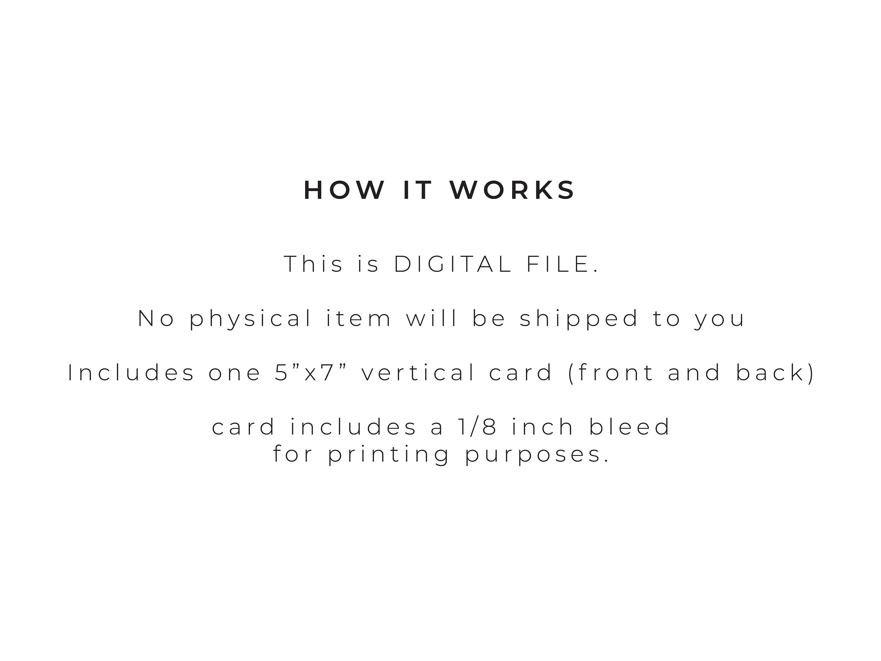 Joy Holiday Card Template | Christmas Card Template | Photo Card ...