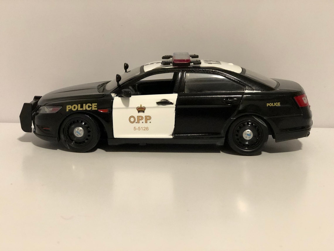 Custom Ontario Provincial Police Ford Interceptor Diecast Etsy
