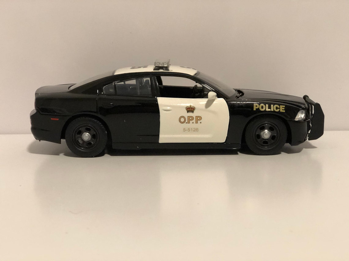 Custom Ontario Provincial Police Dodge Charger Diecast Replica Etsy