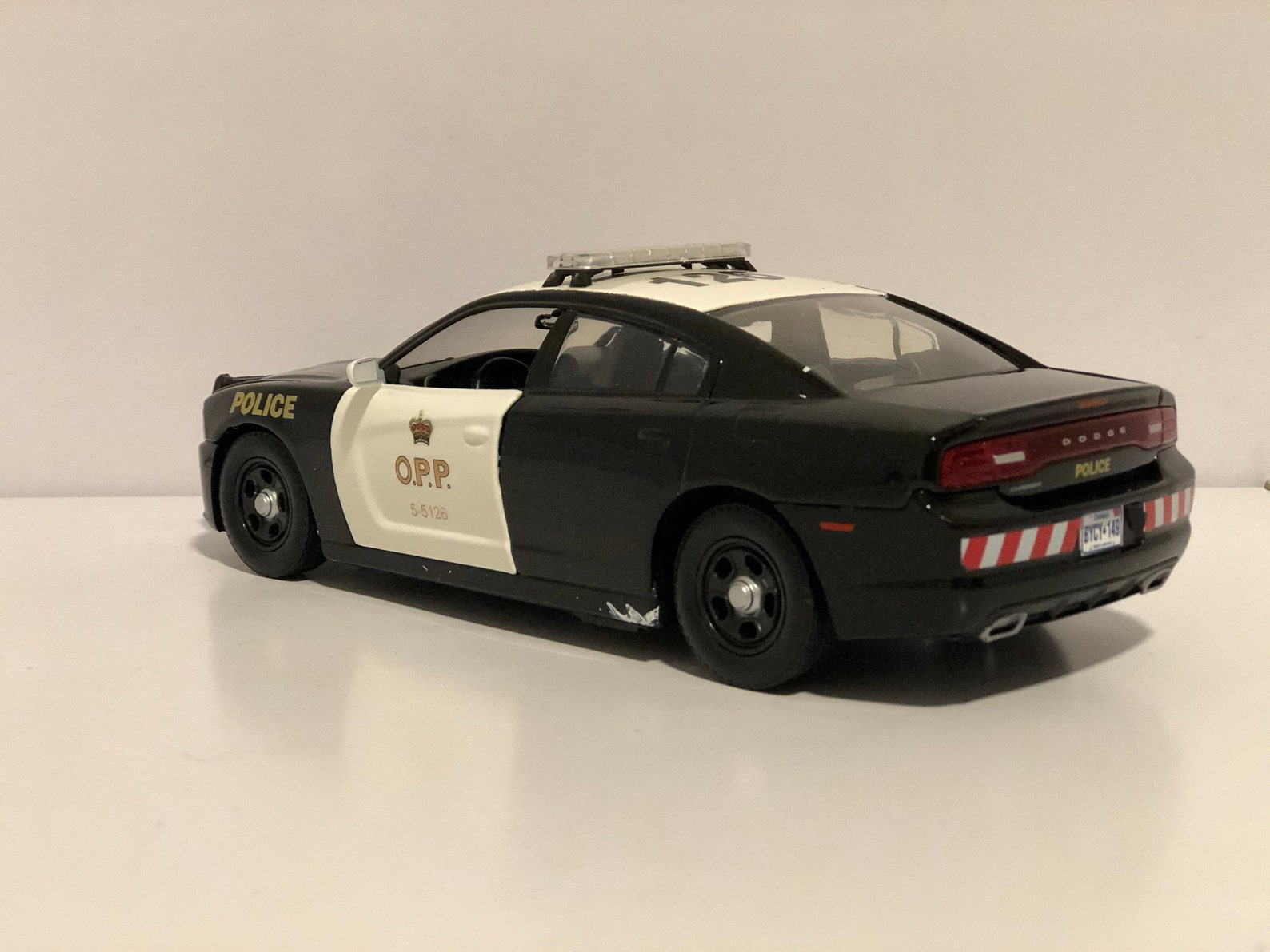 Custom Ontario Provincial Police Dodge Charger Diecast Replica Etsy