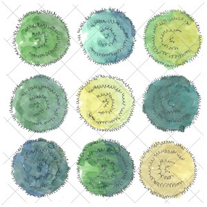 Landscape Graphics - Plan View Trees - Marker - Tree 004