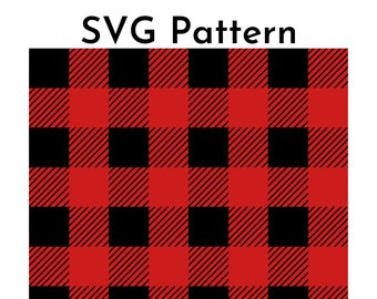 Buffalo Plaid SVG svg, Buffalo Plaid Pattern svg, red Buffalo Plaid svg, digital paper svg, vector file, cricut cut files, cut files