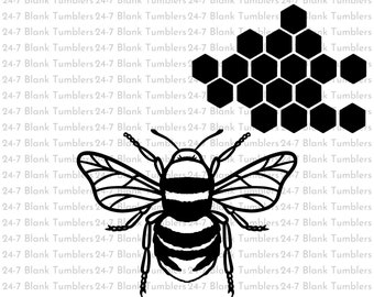 Bee svg, Honeycomb svg, Bee kind svg, Honey Bee svg, Bee vector, Bee clipart, popular, Cut Files, Cricut, Silhouette