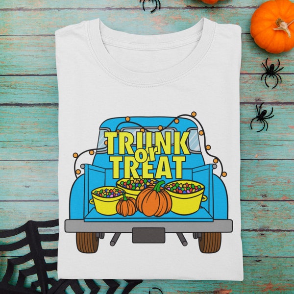 Halloween sublimation, trunk or treat png, Fall Design, Sublimation art, Fall clipart, Halloween png, Cut Files