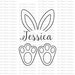 Easter svg, Bunny ears svg, bunny feet svg, bunny rabbit vector, easter clipart, popular, Cut Files, Cricut, Silhouette 