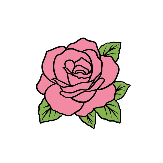 Rose svg, Roses svg, Rose clipart, Rose silhouette, Rose svg file, Rose  vector, Rose cut file, Rose flower svg, Rose png, Rose clip art - Buy  t-shirt designs