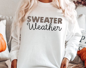 Trui Weer svg, Shirt ontwerp, Fall Design, Sublimatie kunst, Fall clipart, Halloween png, Cut Files, Cricut, Silhouet