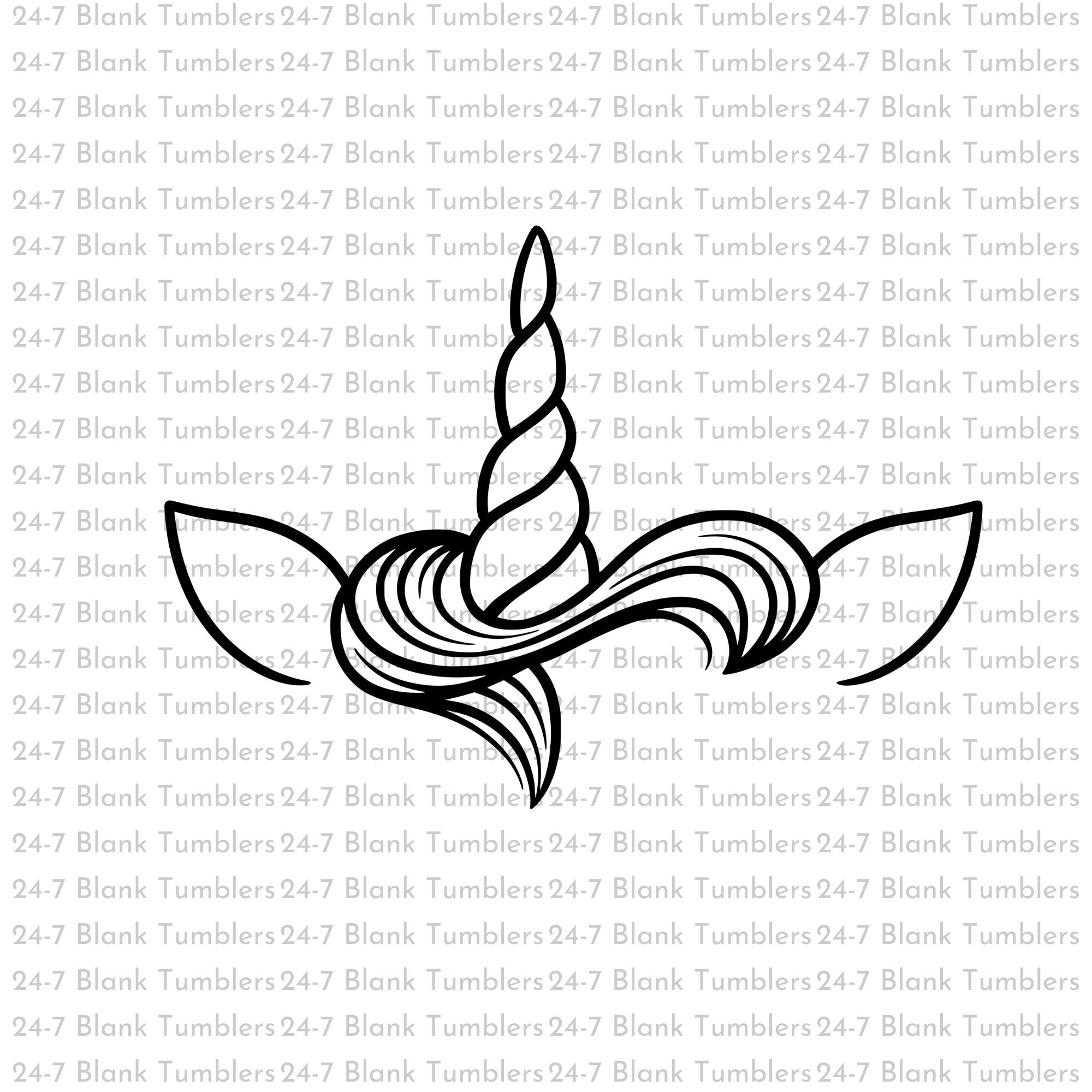 Unicorn Svg Unicorn Hair Svg Unicorn Ears Svg Unicorn - Etsy