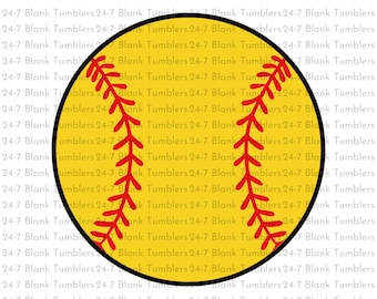 Softball svg, sports ball svg, Softball cut file svg, Softball clipart, Softball vector, team svg, popular, Cut Files, Cricut, Silhouette