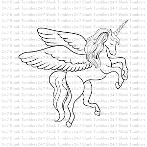 Unicorn svg, Unicorn Outline svg, unicorn birthday svg, unicorn outline, unicorn clipart, popular, Cut Files, Cricut, Silhouette