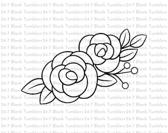 Flower svg, floral svg, bouquet svg , Floral border svg, flower cut file, flower svg cut file, cricut cut files, cut files, vinyl svg