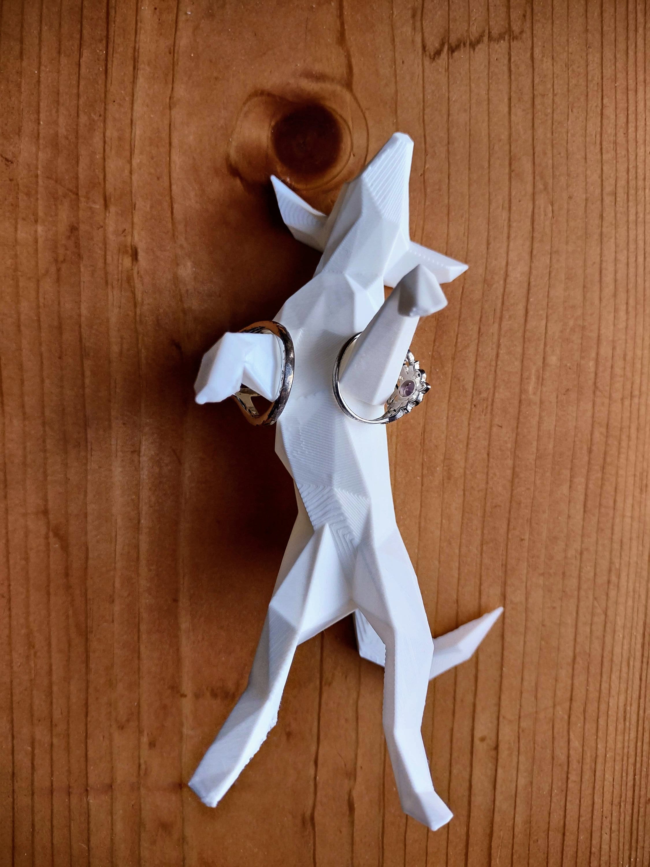 Dog Ring Holder Unique Ring Holder for Ring Display 3D Etsy