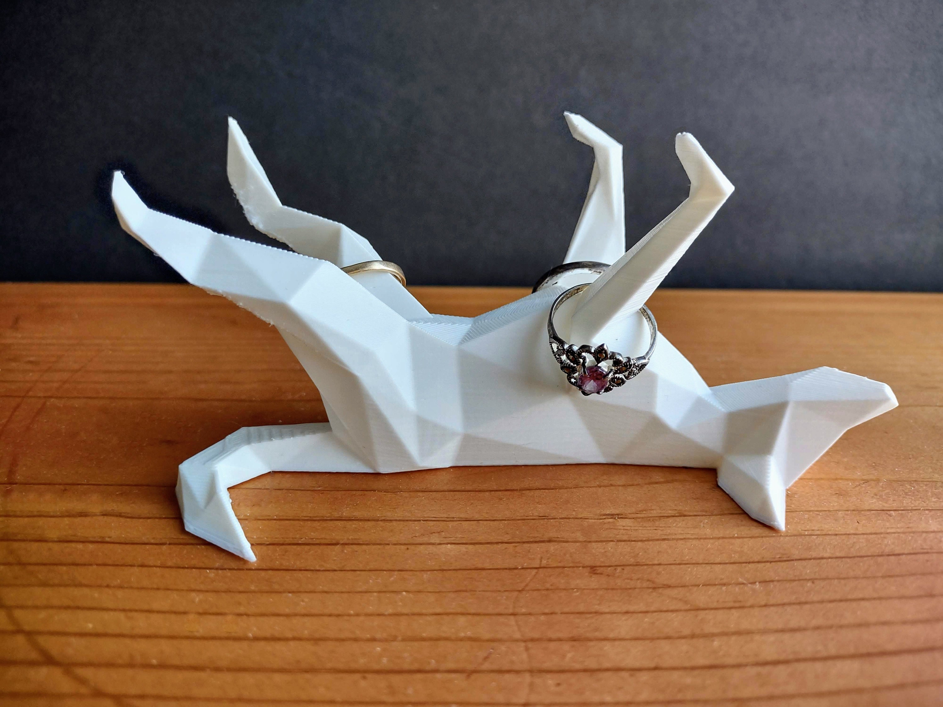 Dog Ring Holder Unique Ring Holder for Ring Display 3D Etsy