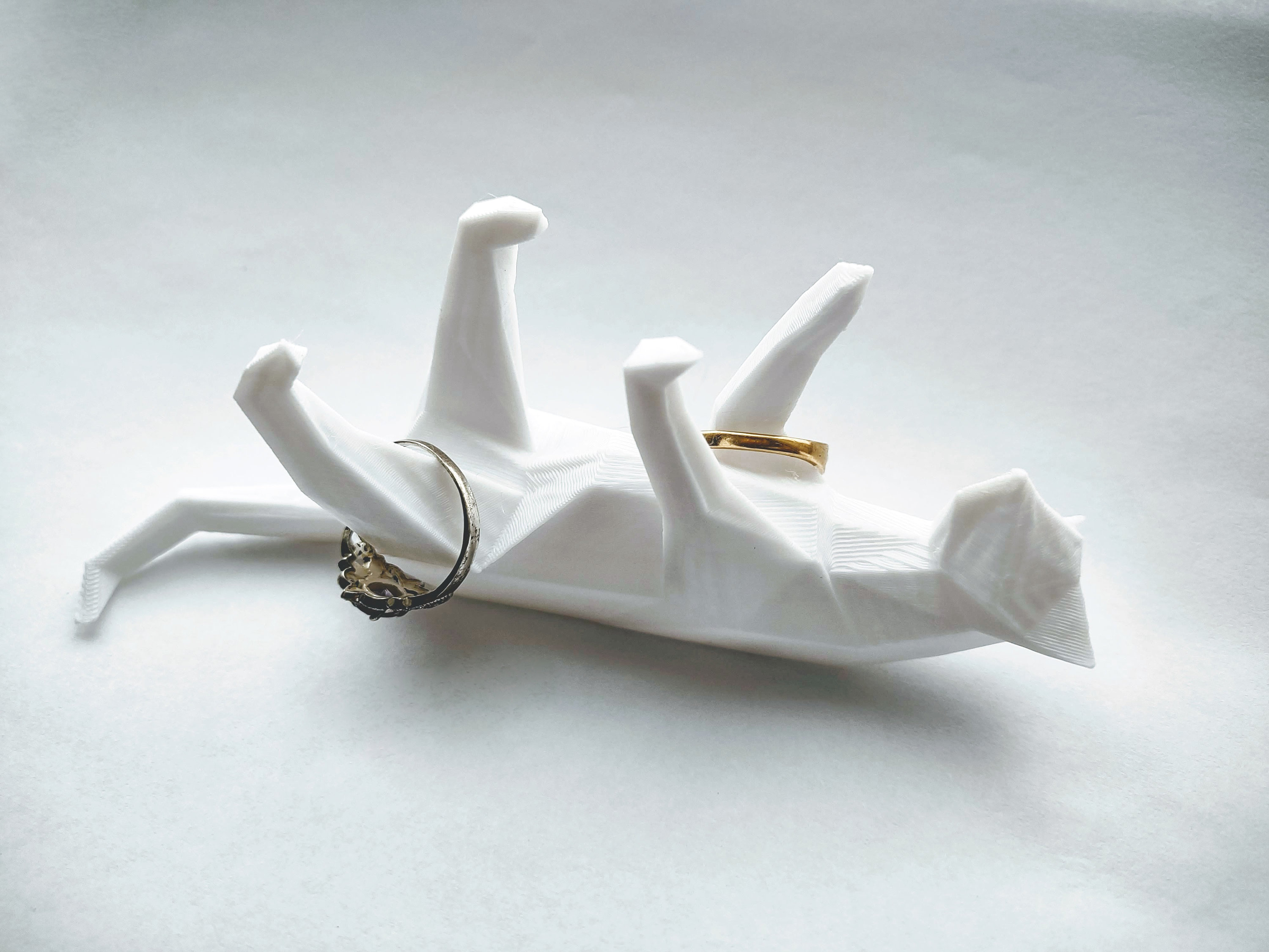 Cat Ring Holder Unique Ring Holder for Ring Display 3D Etsy