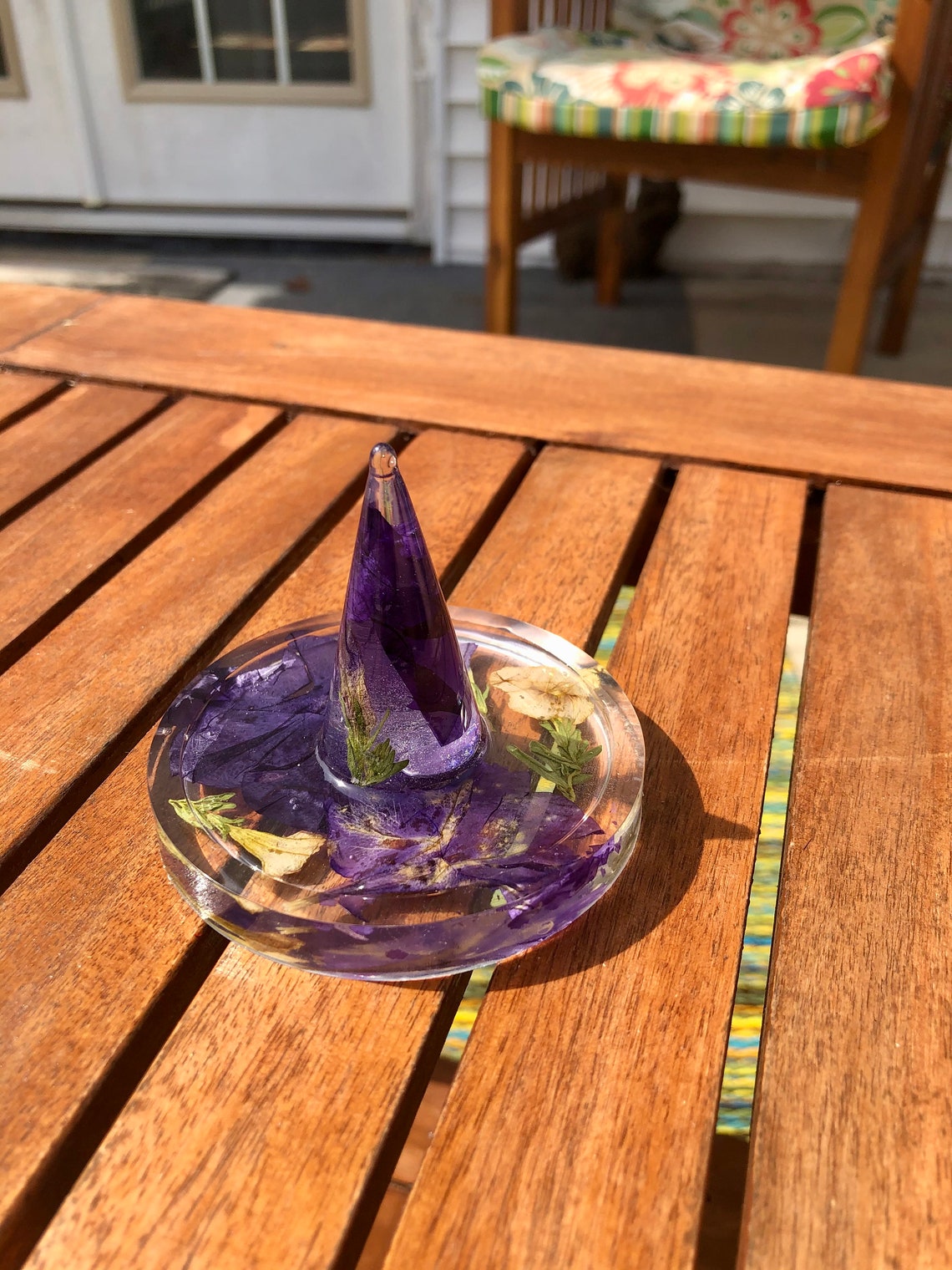 Small Resin Jewelry Holder Etsy