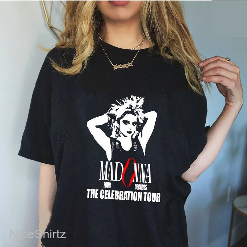 Discover Madonna The Celebration Tour 2023 Shirt, Madonna Shirt, The Celebration Tour Tees