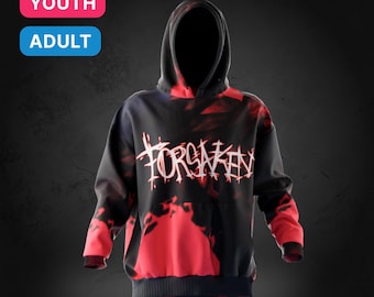 Youth Forsaken 1x1x1x Game Inspired All Over Print Hoodie - Etsy