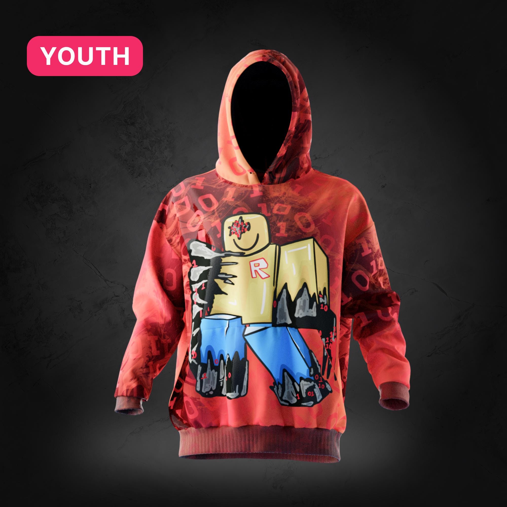 Youth Forsaken John Doe Game Inspired All Over Print Hoodie - Etsy