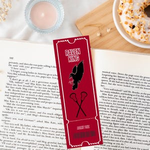 The Raven King by Nora Sakavic Bookmark Quote Booktok | Andrew Minyard | Neil Josten | AFTG | All For The Game Merch | The Foxhole Court