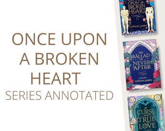 Once Upon A Broken Heart Series Annotated | Customed books | Personalized books  | Bookish gift | Stephanie Garber | Booktok | Caraval