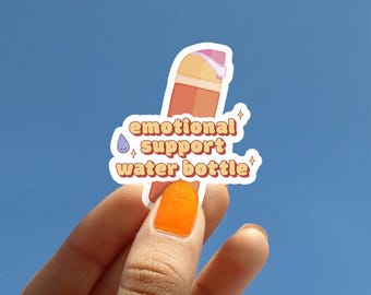 OWALA FREESIP Emotional Support water bottle Sticker for Kindle | Stanley cup | Bookstagram | Booktok Stickers