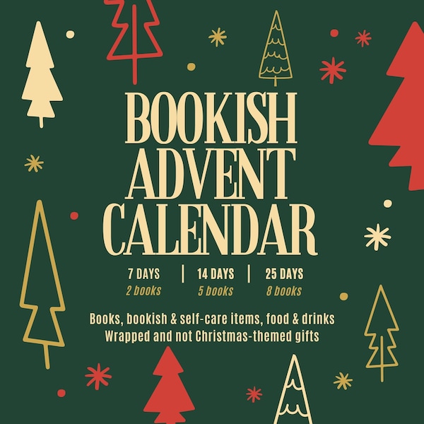 BOOKISH ADVENT CALENDAR | Christmas | Book Lover | Bookish gift | Book Blind Date | Bookworm gift | Booktok | Valentine's Day | Birthday