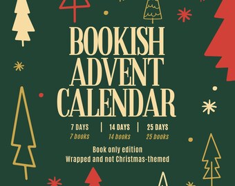 BOOK ONLY Adventskalender | Weihnachten | Buchliebhaber | Bücherwurm Geschenk | Buch Blind Date | Bücherwurm Geschenk | Booktok | Valentinstag | Geburtstag