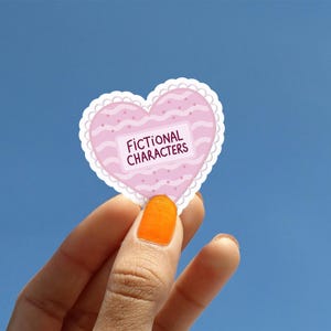 Fictional characters | Kindle Stickers | Romance Reader | Smut Reader | Bookish gift | Book Lovers | Booktok | Reading Journal
