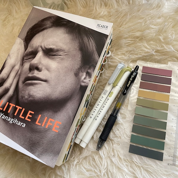 A LITTLE LIFE Annotated | Annotated books | Custom books | Personalized books | Bookish gift | Bookworm | Booktok | Hanya Yanagihara