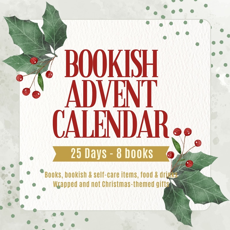 Bookish Advent Calendar Etsy